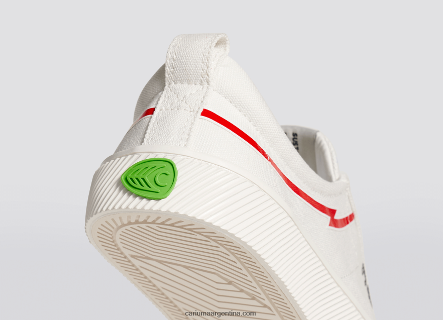 Cariuma D6DR8X305mujer lienzo blanco roto de gerry lopez