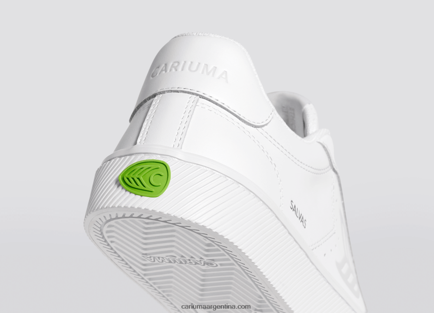Cariuma D6DR8X313mujer cuero lwg blanco/hielo
