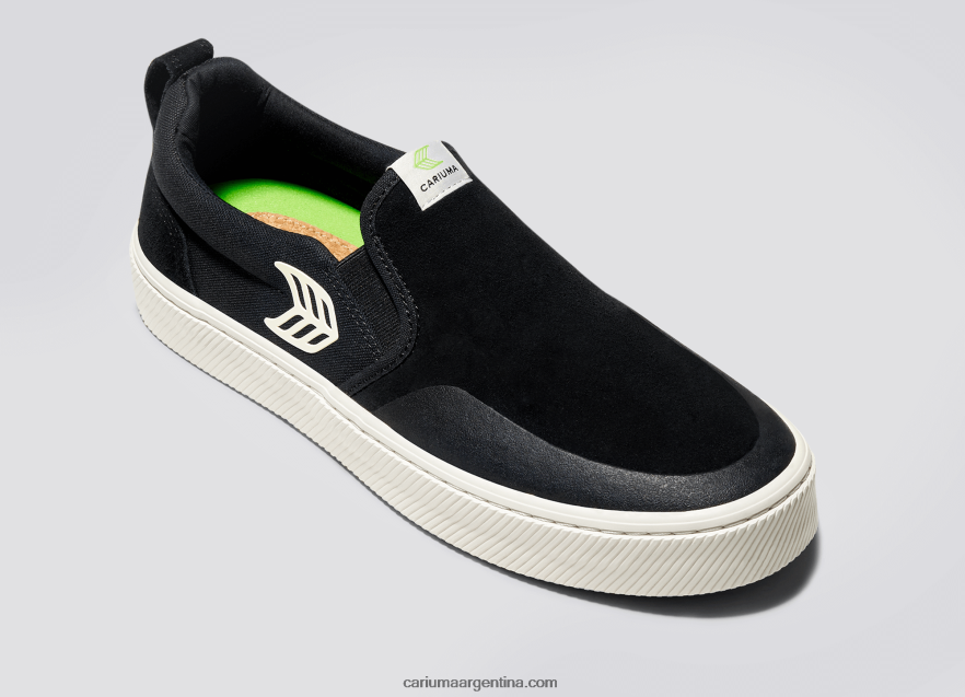 Cariuma D6DR8X327mujer negro/marfil