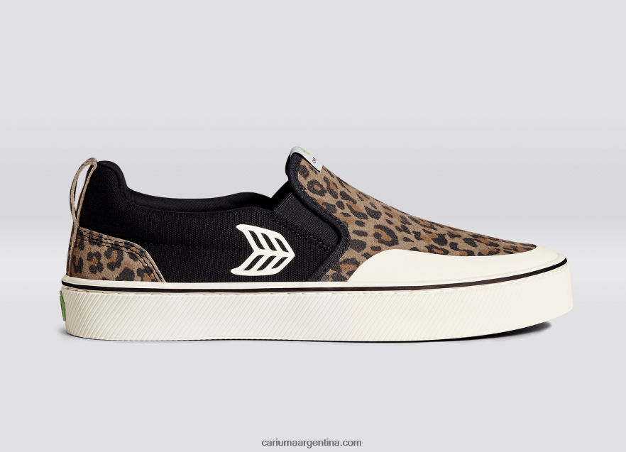 Cariuma D6DR8X330mujer leopardo/marfil