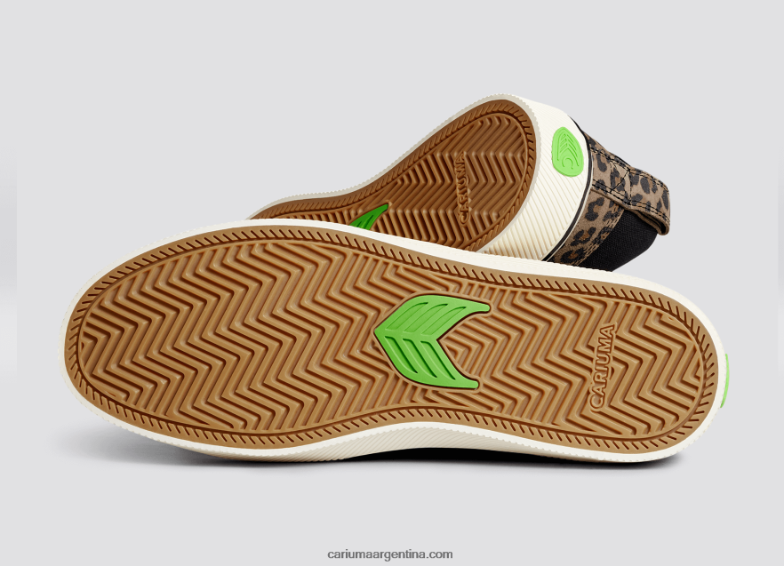 Cariuma D6DR8X330mujer leopardo/marfil