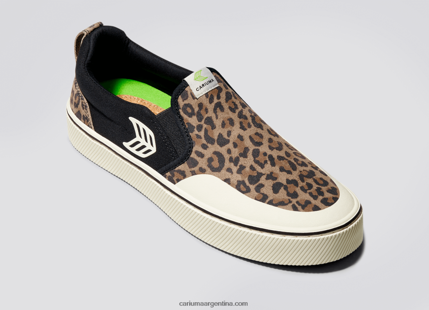 Cariuma D6DR8X330mujer leopardo/marfil
