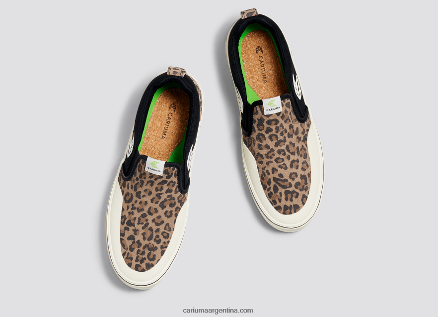 Cariuma D6DR8X330mujer leopardo/marfil