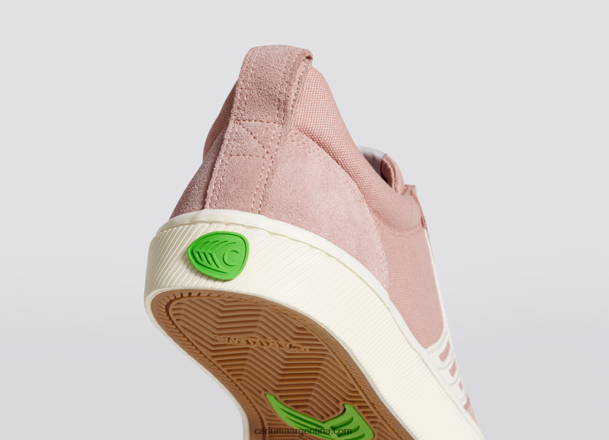 Cariuma D6DR8X371mujer pie izquierdo (zapato único)-rosa/marfil